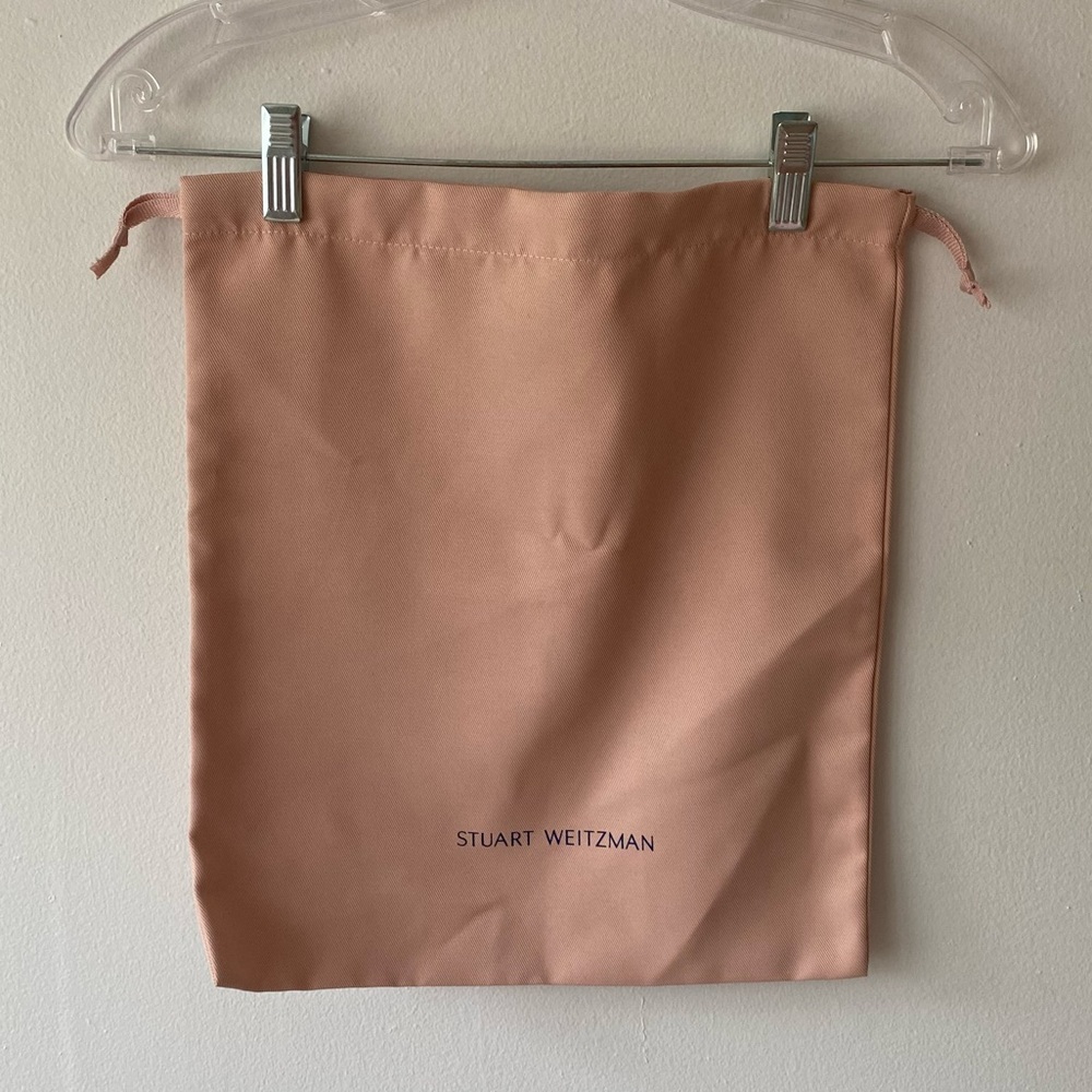 Stuart Weitzman Blush Pink Dust Bag